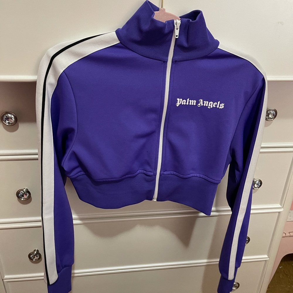 Palm Angels Crop Top Track Jacket